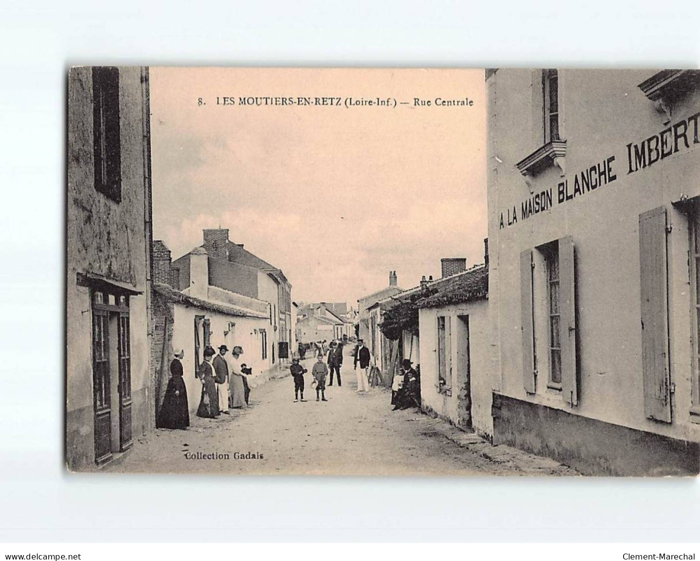 LES MOUTIERS EN RETZ : Rue Centrale - Très Bon état - Les Moutiers-en-Retz