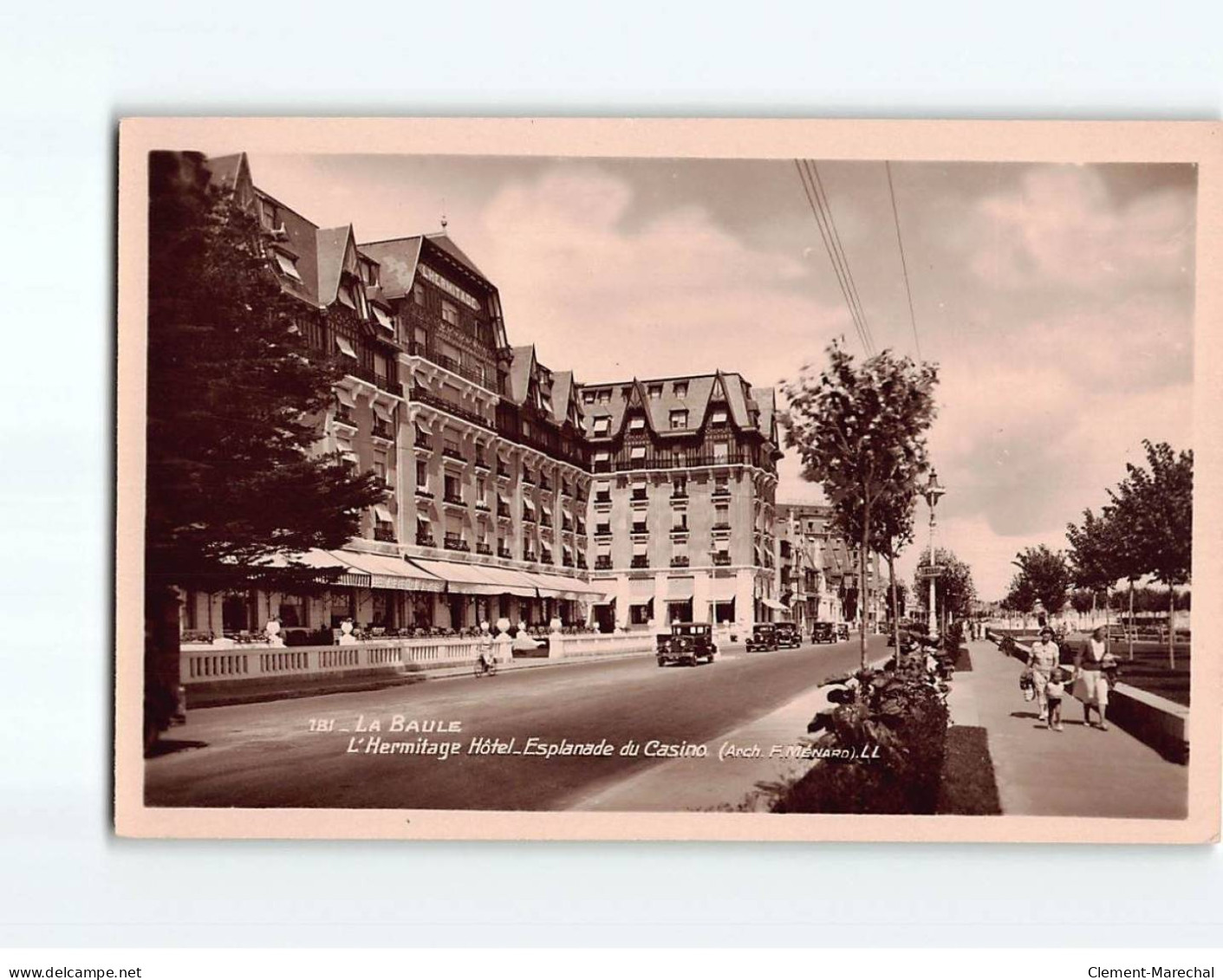 LA BAULE : L'Hermitage Hôtel, Esplanade Du Casino - Très Bon état - La Baule-Escoublac