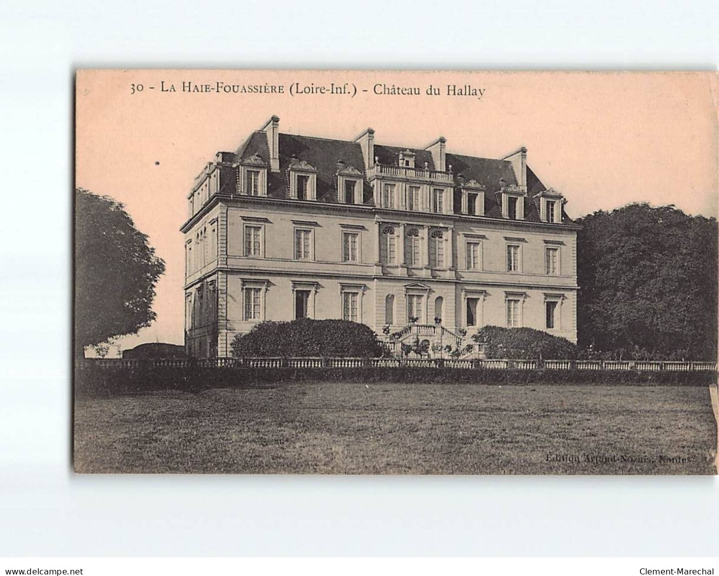 LA HAIE FOUASSIERE : Château Du Hallay - Très Bon état - Other & Unclassified