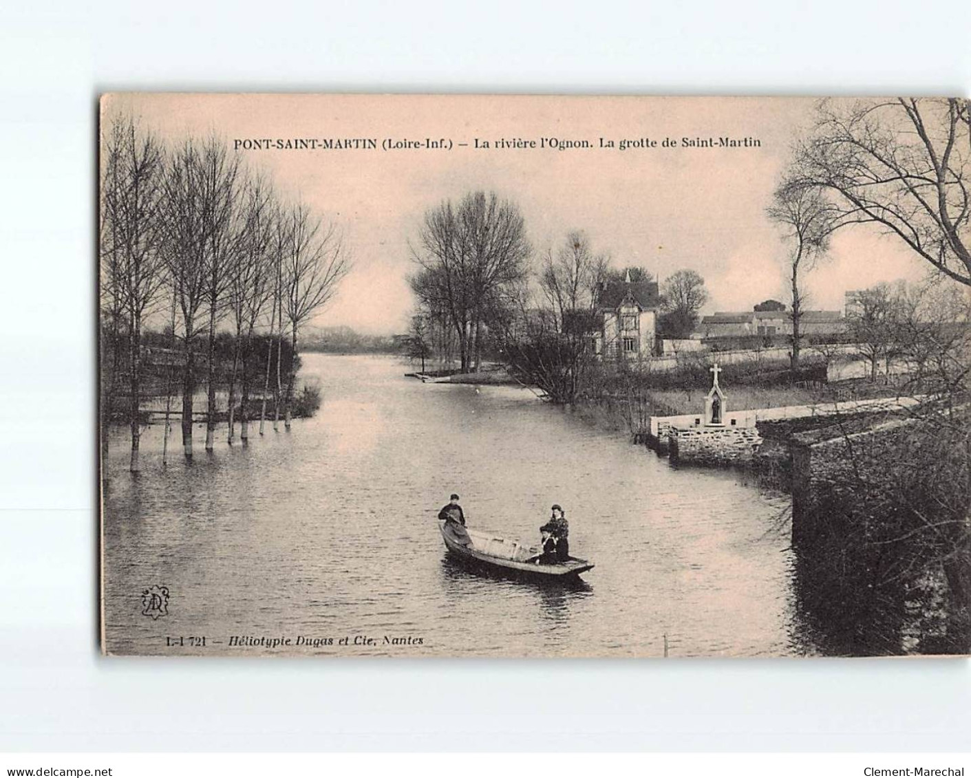 PONT SAINT MARTIN : La Rivière L'Ognon, La Grotte De Saint-Martin - état - Other & Unclassified