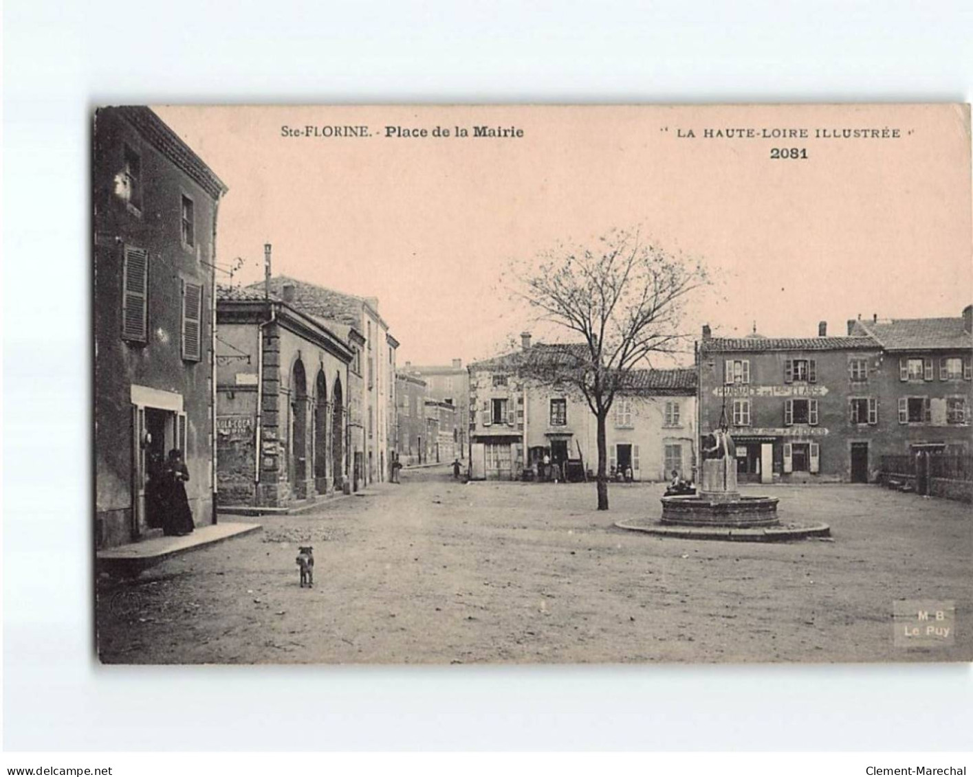 SAINTE FLORINE : Place De La Mairie - état - Other & Unclassified