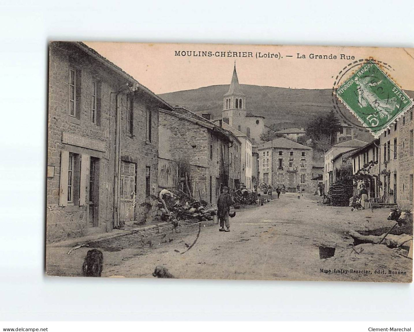 MOULINS CHERIER : La Grande Rue - état - Other & Unclassified