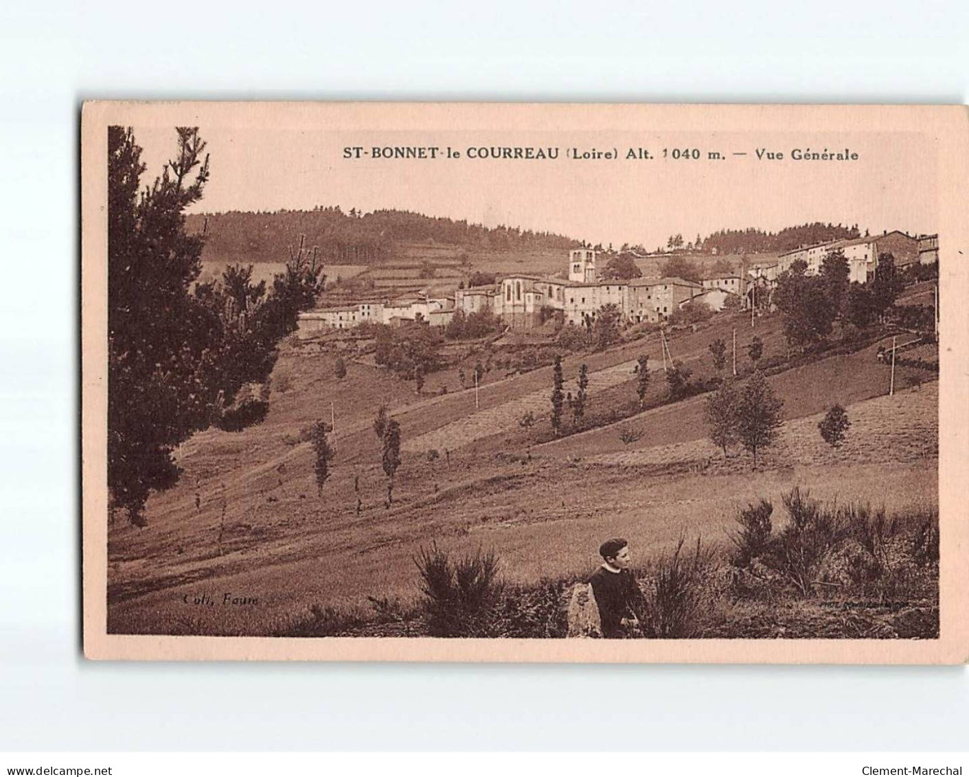 SAINT BONNET LE COURREAU : Vue Générale - Très Bon état - Sonstige & Ohne Zuordnung