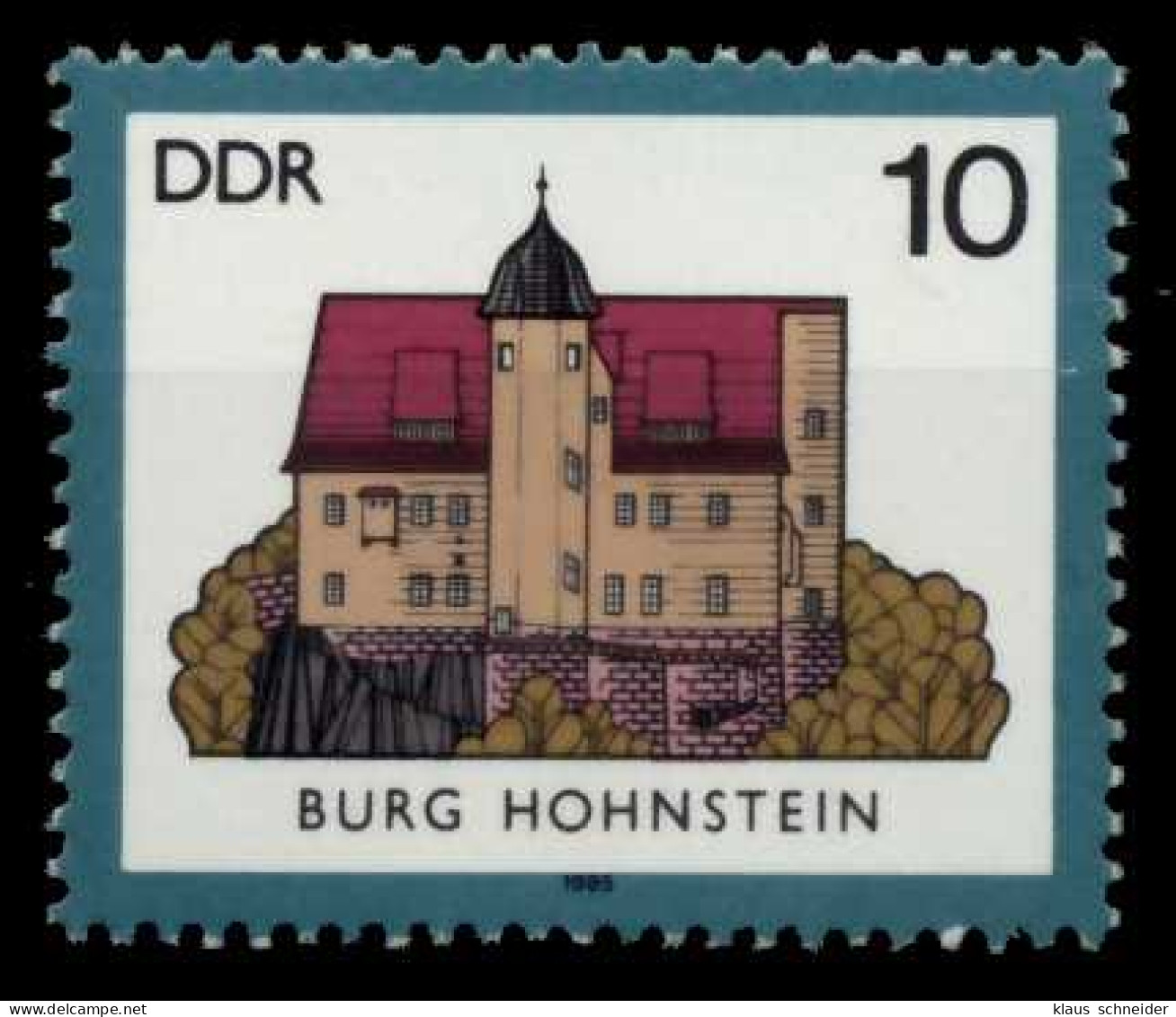 DDR 1985 Nr 2976 Postfrisch SB2C20A - Ungebraucht