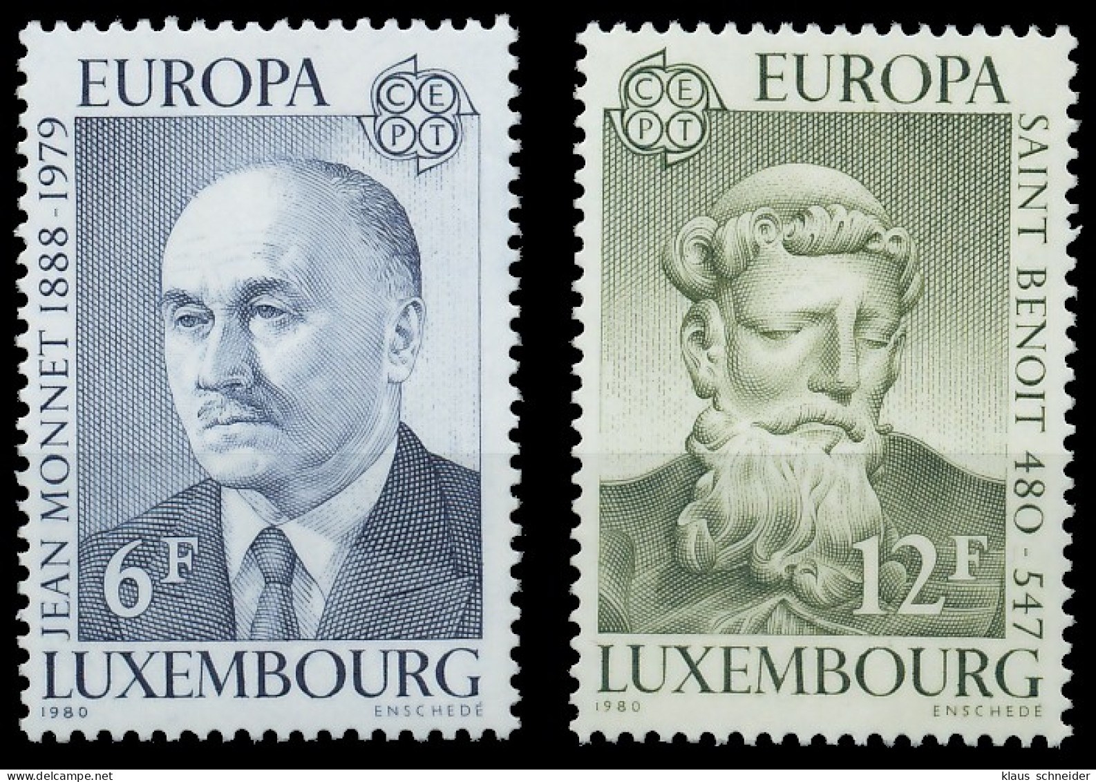 LUXEMBURG 1980 Nr 1009-1010 Postfrisch S1C344E - Ongebruikt