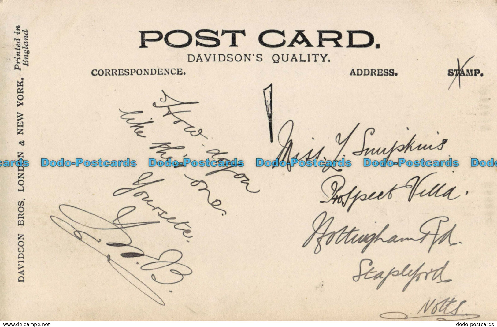 R088611 In Kensington Gardens. London. Davidson Bros. Davidsons Quality - Other & Unclassified