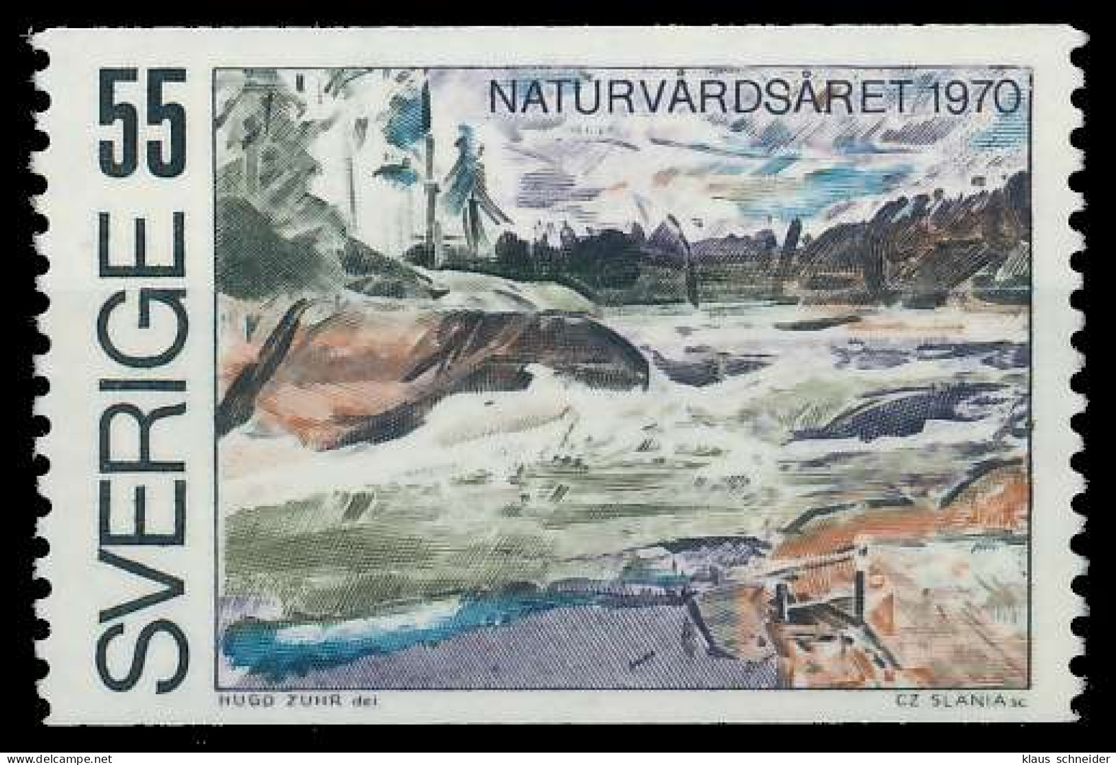 SCHWEDEN 1970 Nr 674 Postfrisch S216CA2 - Unused Stamps
