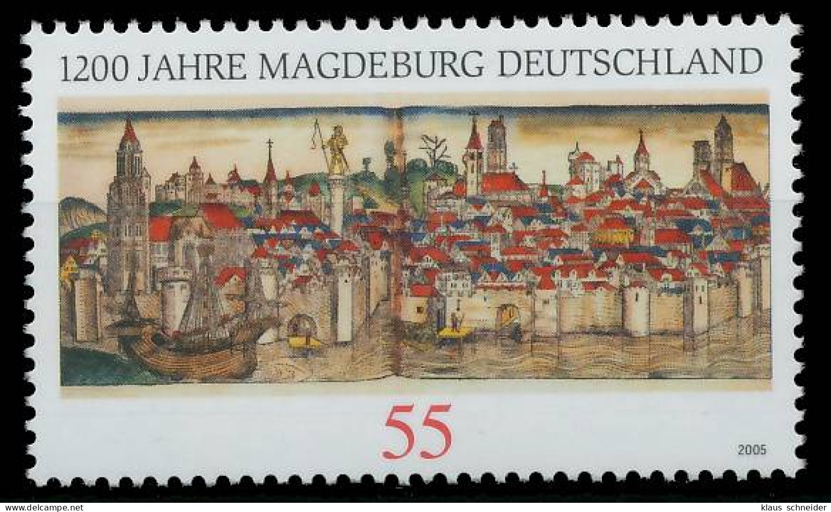 BRD BUND 2005 Nr 2487 Postfrisch S23922A - Unused Stamps