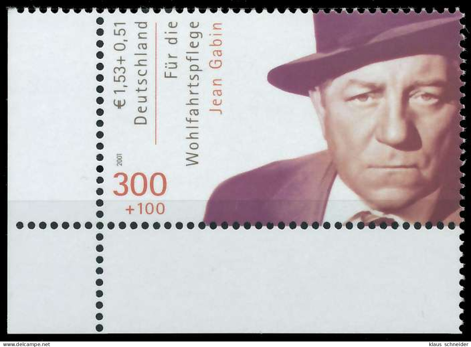 BRD BUND 2001 Nr 2222A Postfrisch ECKE-ULI X611EFA - Unused Stamps