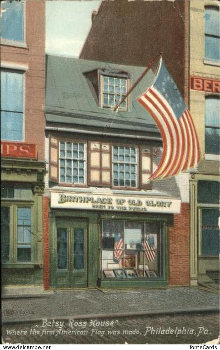 11322413 Philadelphia Pennsylvania Betsy Ross House   Where The First American F - Sonstige & Ohne Zuordnung