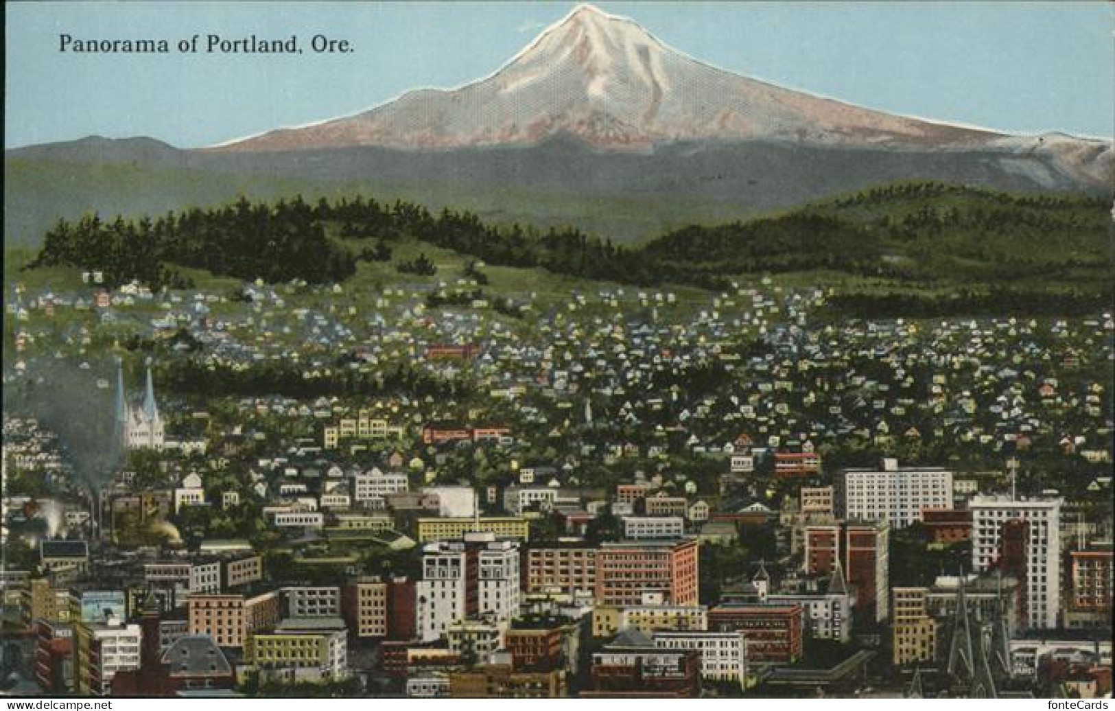 11322409 Portland_Oregon Panorama Of Portland - Autres & Non Classés