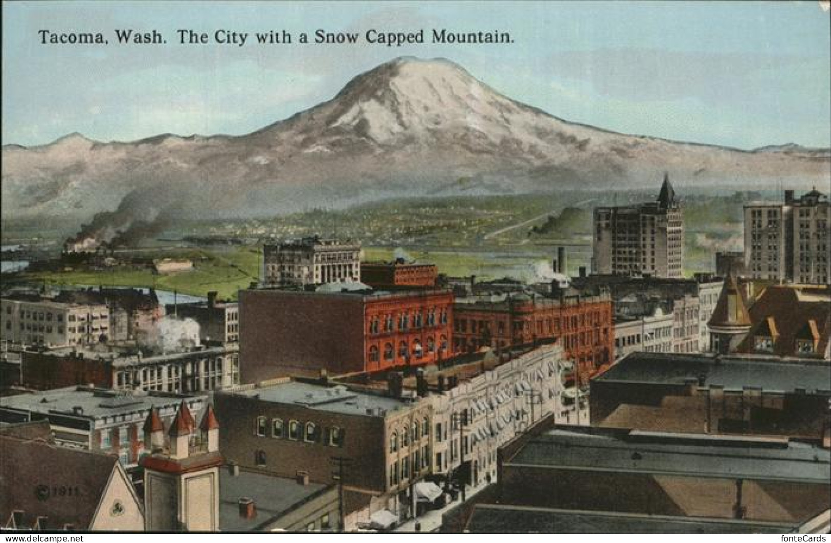 11322400 Tacoma The City With A Snow Capped Mountain - Autres & Non Classés