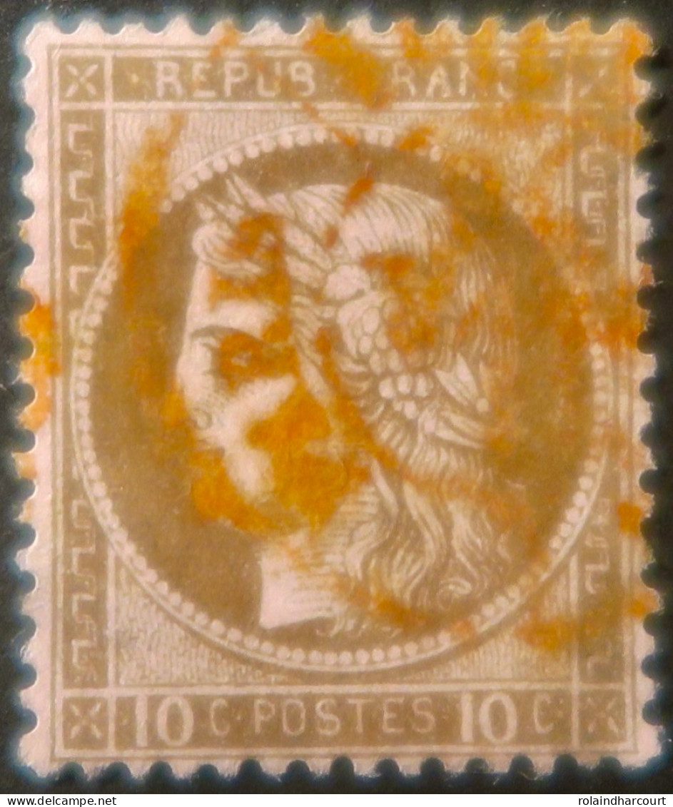 X1198 - FRANCE - CERES N°54 - LUXE - CàD ROUGE Des Imprimés De PARIS (Seine) - BON CENTRAGE - 1871-1875 Ceres