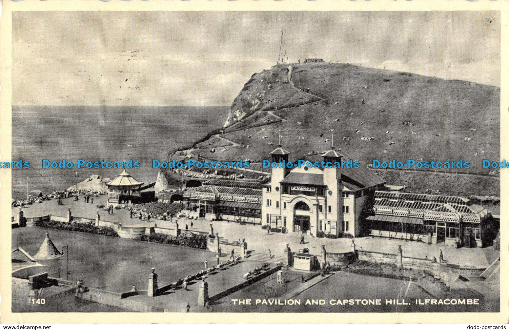 R088642 The Pavilion And Capstone Hill. Ilfracombe. 1958 - Monde