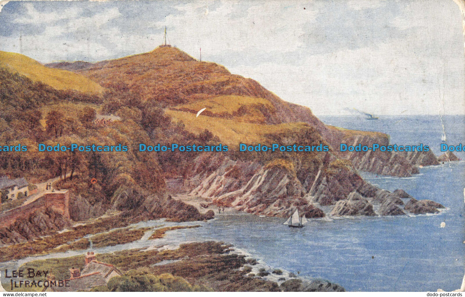 R088645 Lee Bay. Ilfracombe. Salmon. A. R. Quinton. 1923 - Monde