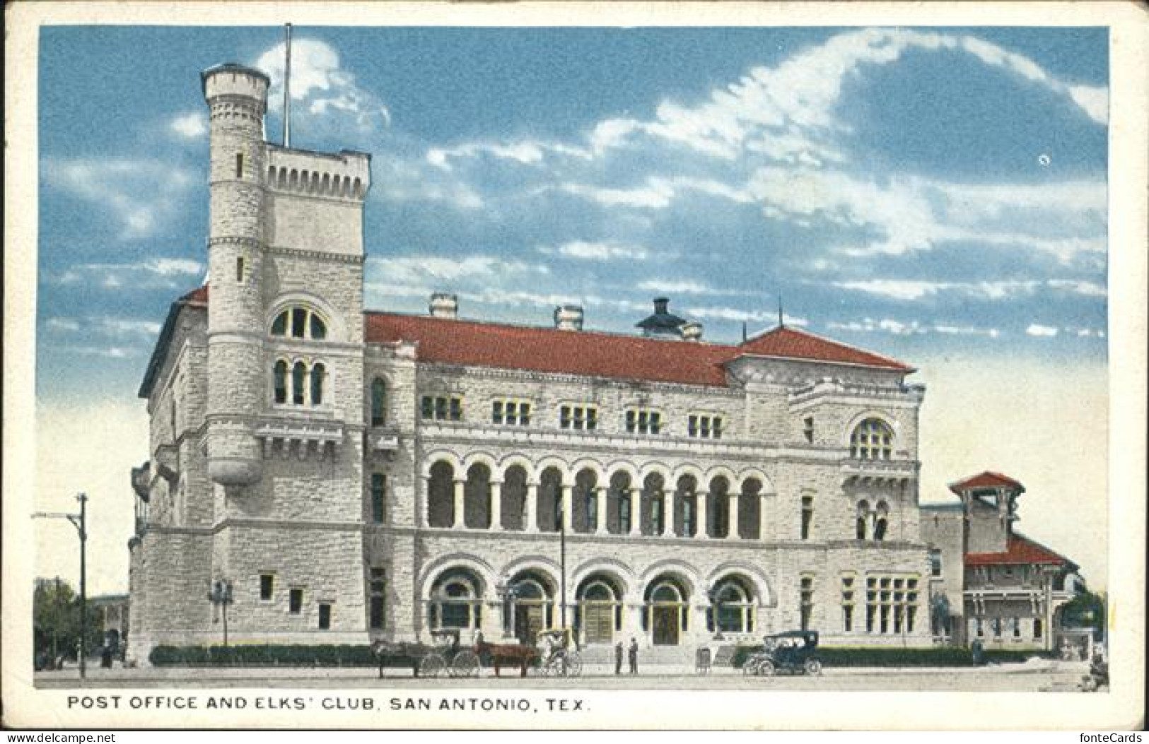 11322380 San_Antonio_Texas Post Office And Elks Club - Otros & Sin Clasificación