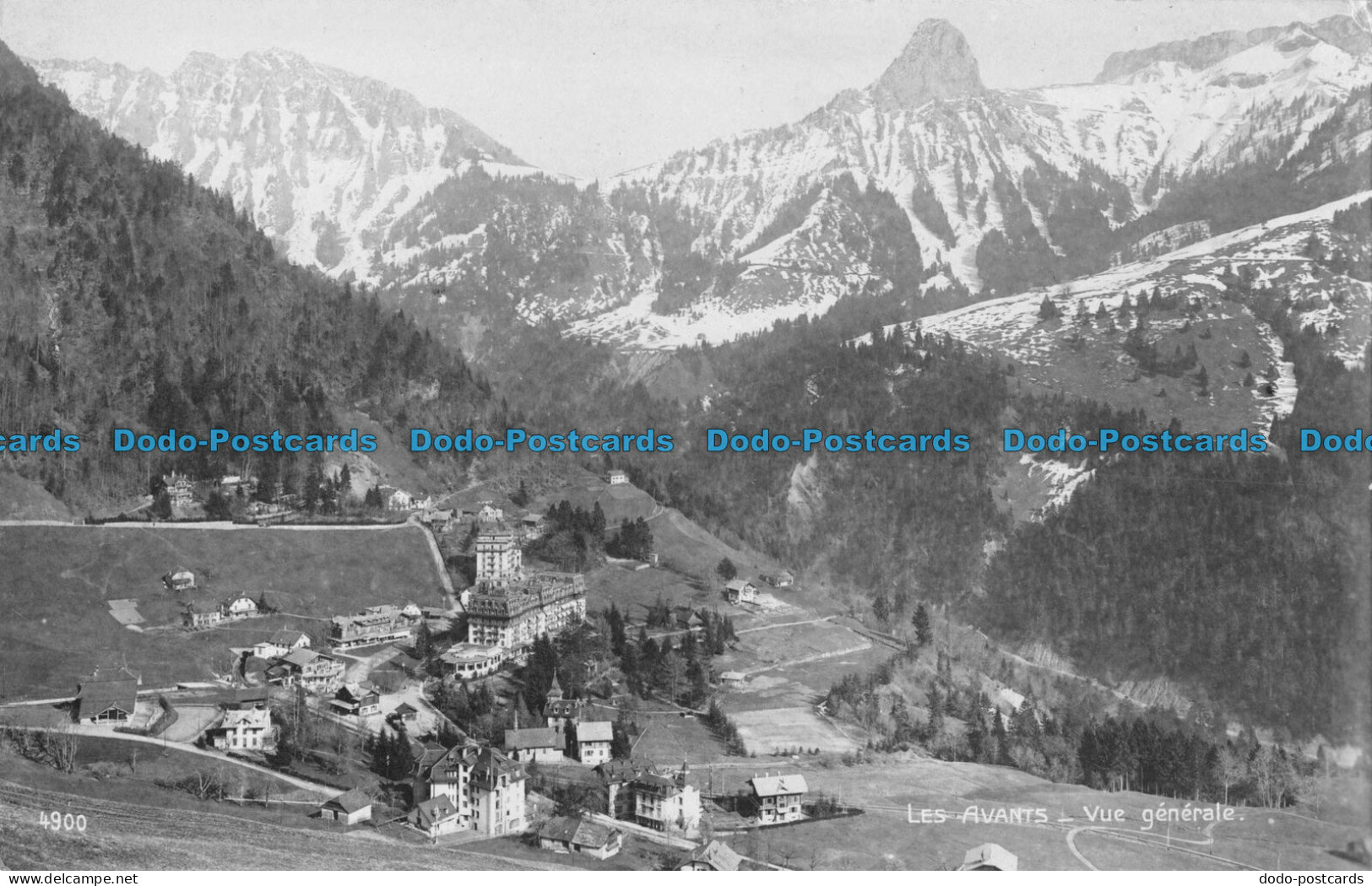 R089079 Les Avants. Vue Generale. Mines Breuer - Monde