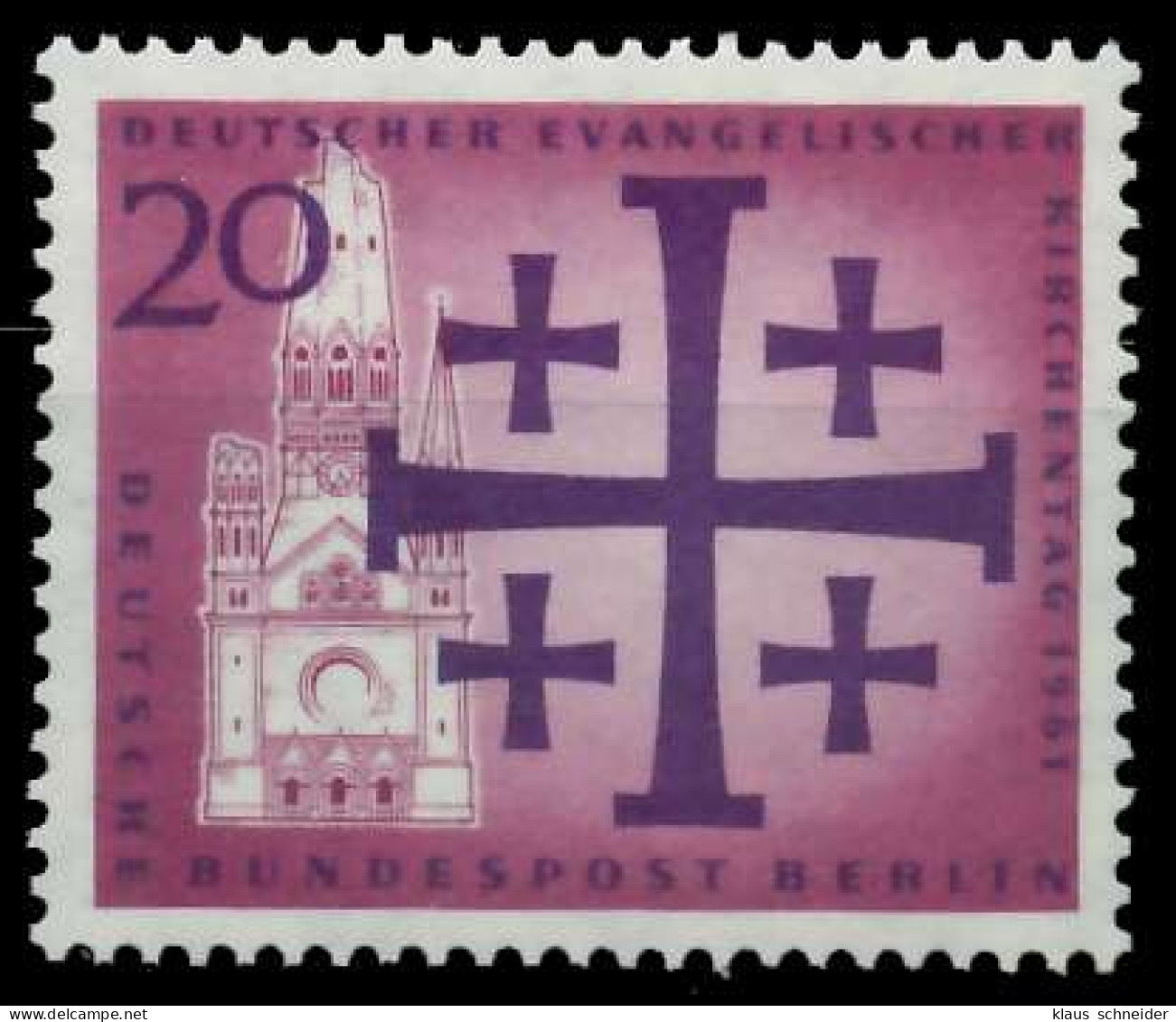 BERLIN 1961 Nr 216 Postfrisch S26EB36 - Unused Stamps