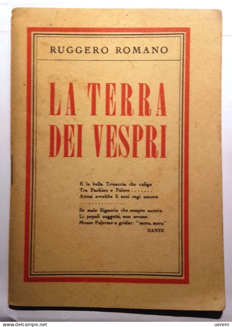 1943 Sicilia Storia ROMANO - Oude Boeken