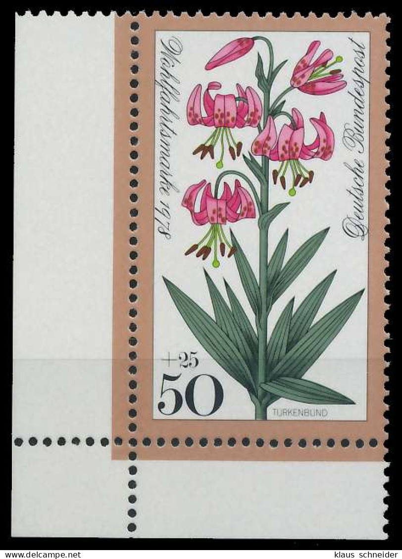 BRD BUND 1978 Nr 984 Postfrisch ECKE-ULI X636A8A - Unused Stamps