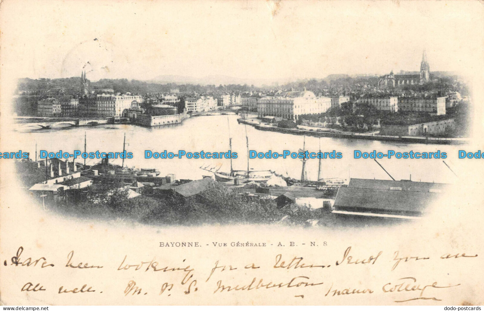 R089093 Bayonne. Vue Generale. A. B. N. S. 1902 - Monde