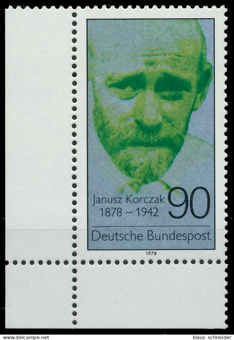 BRD BUND 1978 Nr 973 Postfrisch ECKE-ULI X636BBA - Nuovi