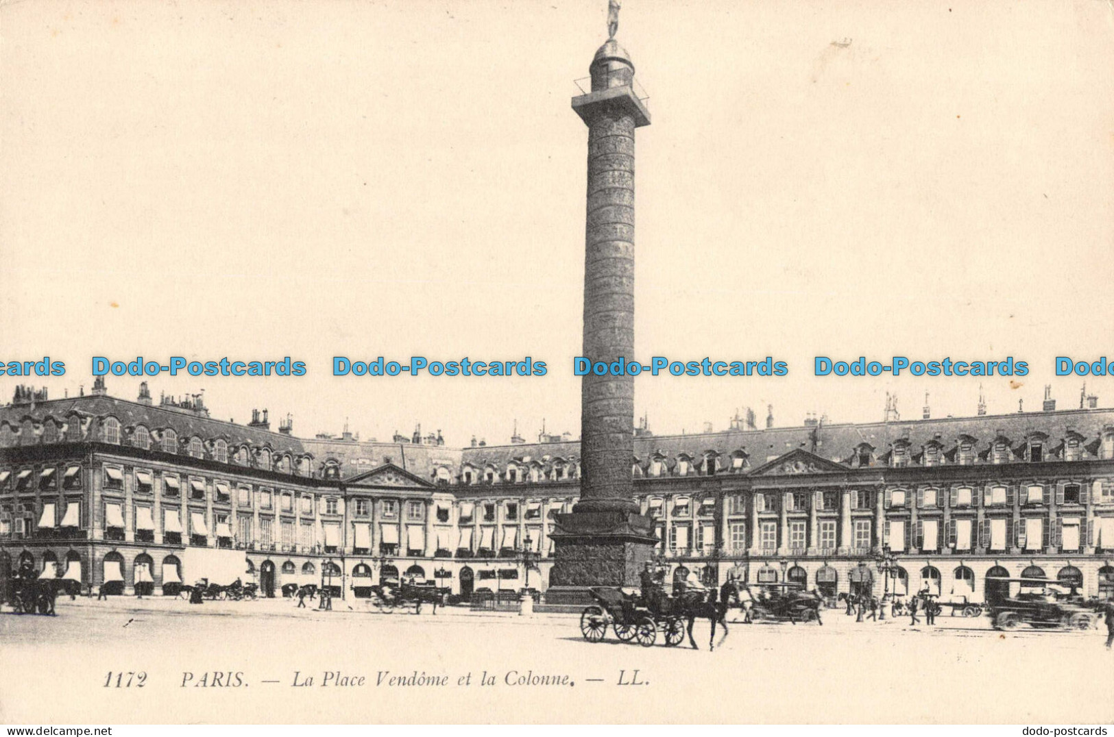 R089096 Paris. La Place Vendome Et La Colonne. LL - Monde