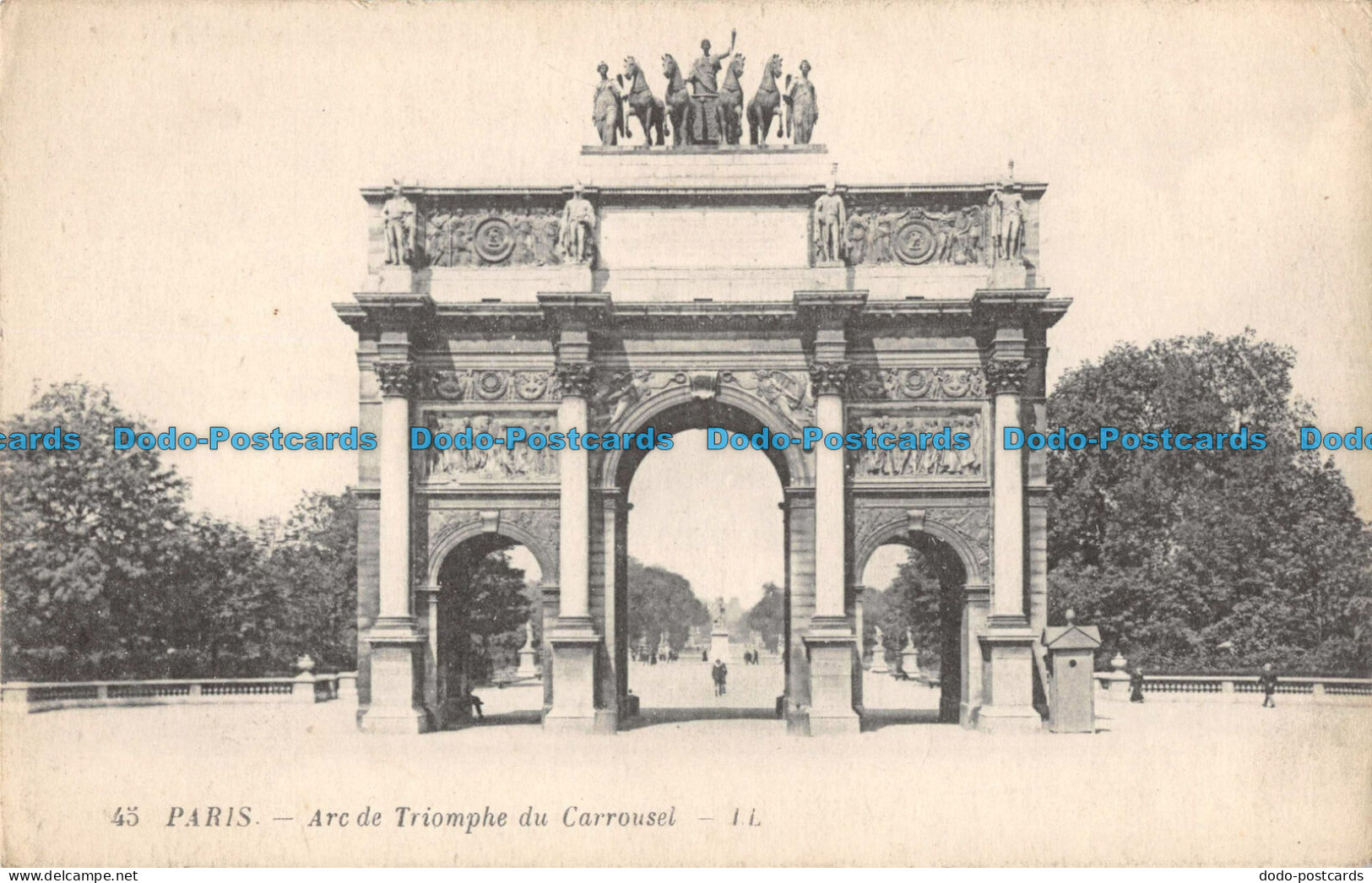 R089100 Paris. Arc De Triomphe Du Carrousel. LL. Levy Fils - Monde