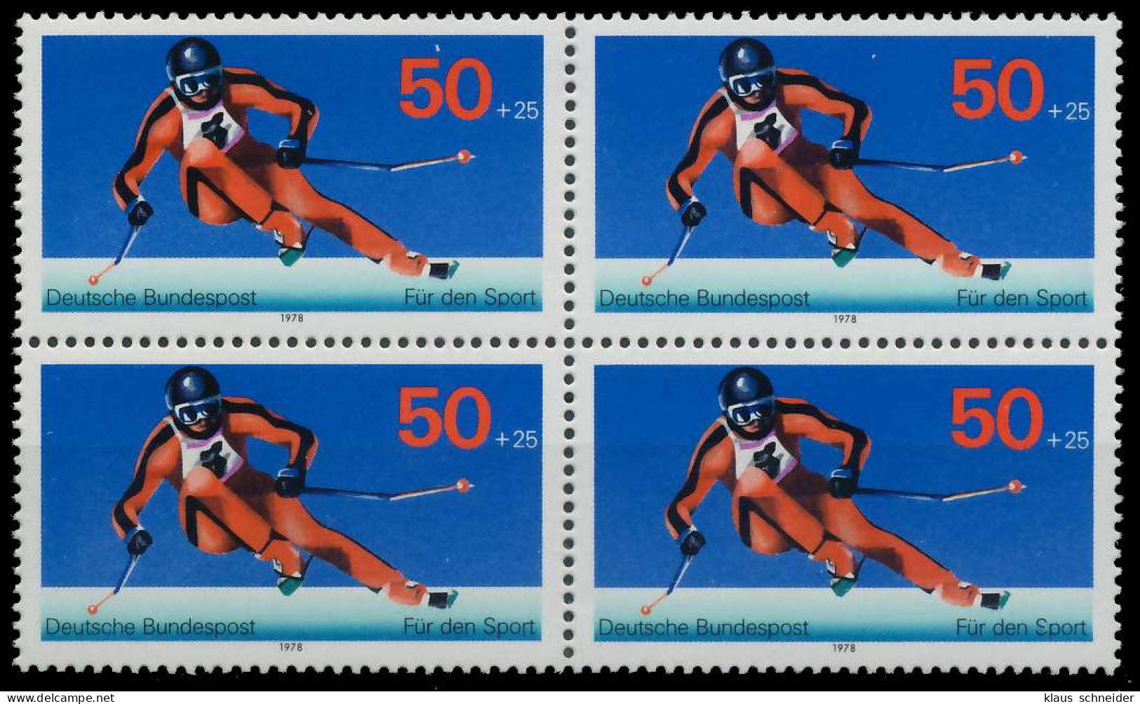 BRD BUND 1978 Nr 958 Postfrisch VIERERBLOCK X636C92 - Unused Stamps