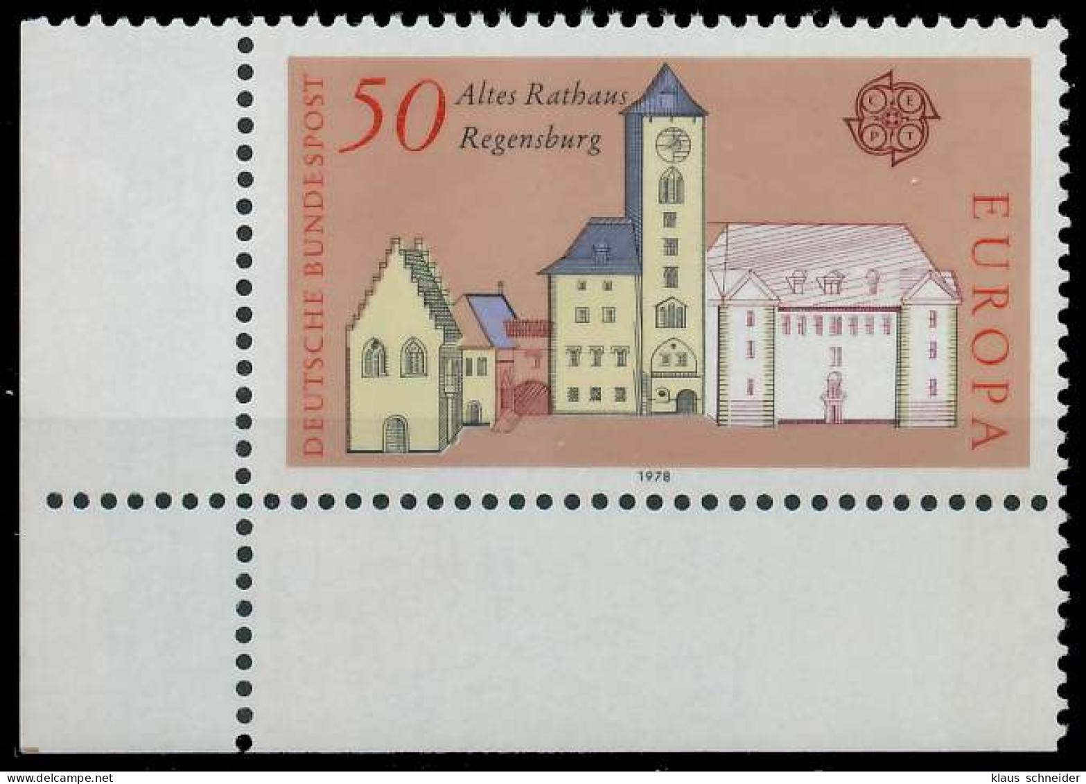 BRD BUND 1978 Nr 970 Postfrisch ECKE-ULI X636D16 - Unused Stamps