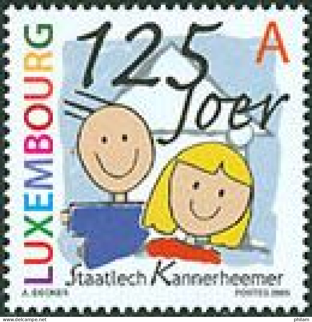 LUXEMBOURG 2009 - Maisons D'enfants De L'Etat - 1 V. - Idées Européennes