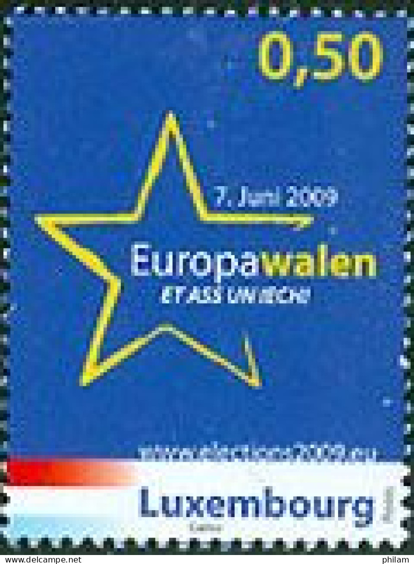 LUXEMBOURG 2009 - Elections Européennes - 1 V. - Europäischer Gedanke