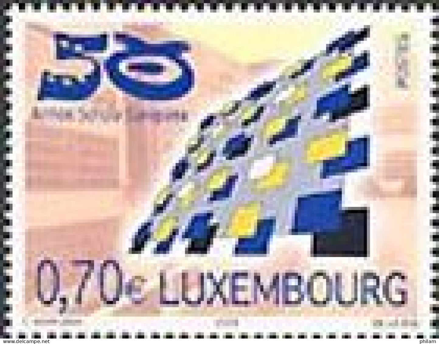 LUXEMBOURG 2004 - L'école Européenne A 50 Ans - 1 V. - Idee Europee