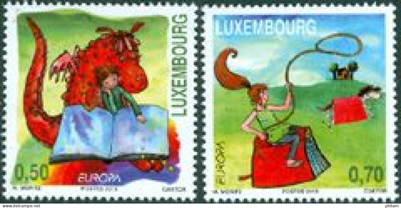 LUXEMBOURG 2010 - Europa - Livres Pour Enfants - 2 V.  - 2010