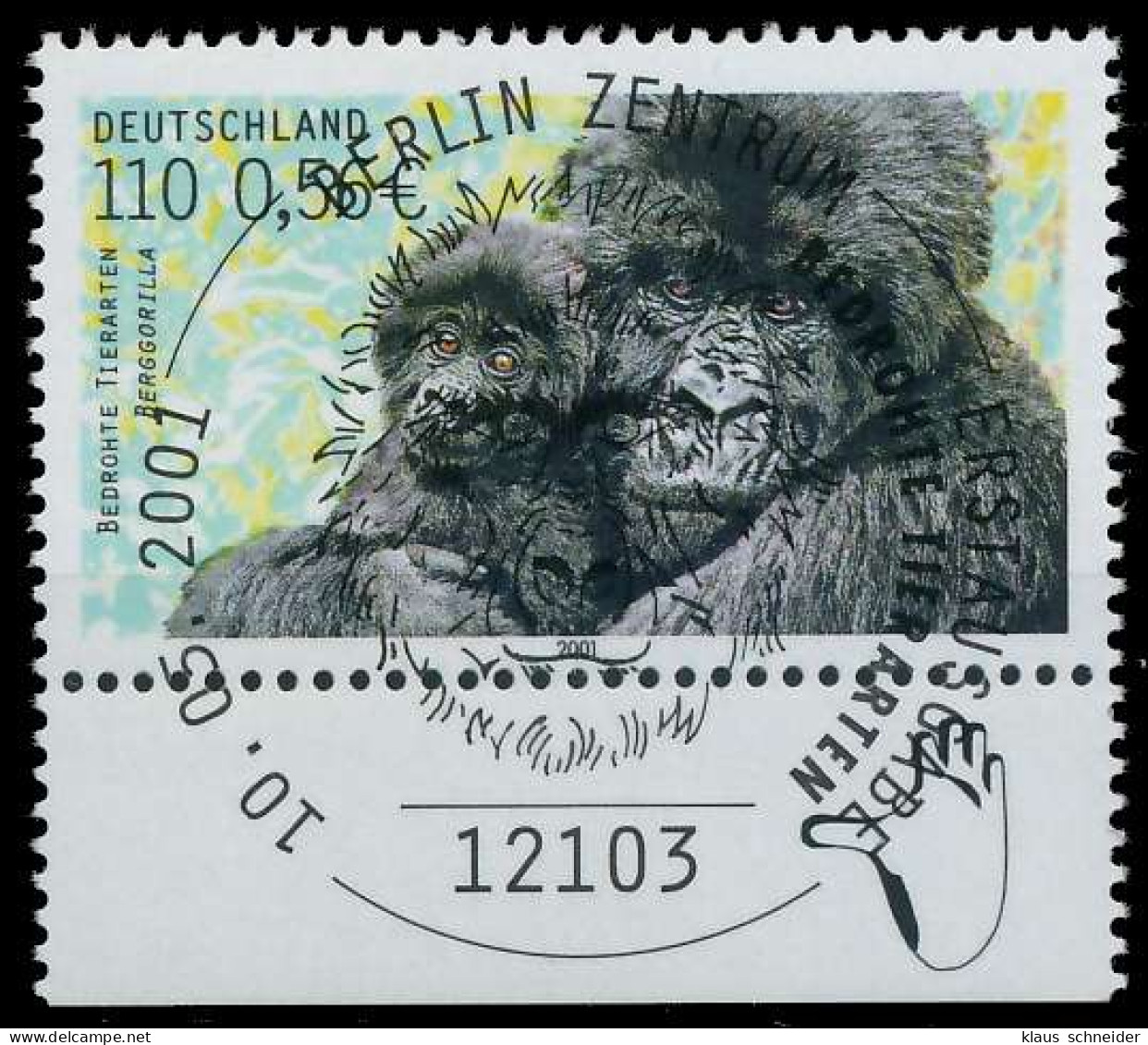 BRD BUND 2001 Nr 2182 ESST Zentrisch Gestempelt X636D6A - Used Stamps