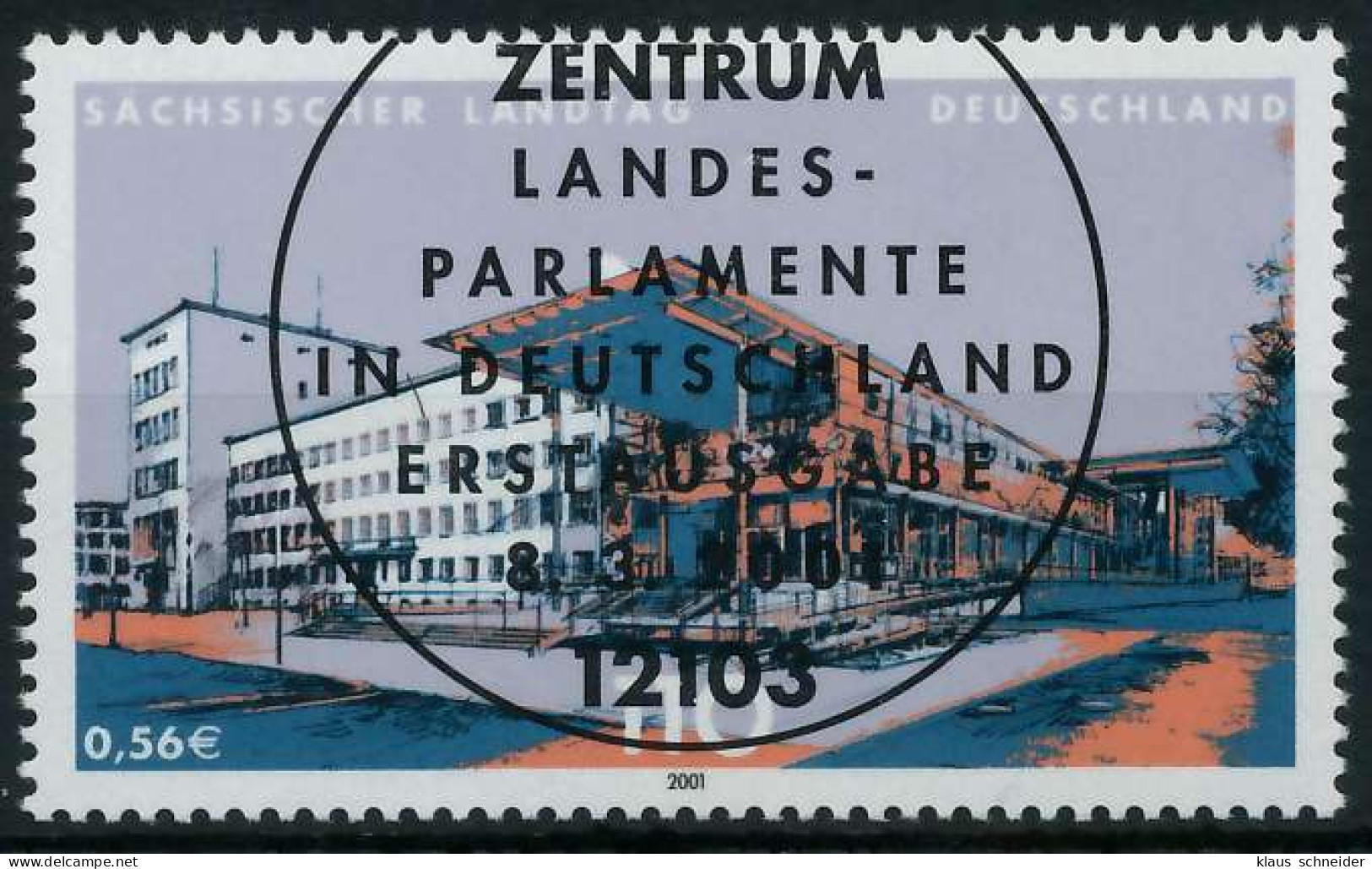 BRD BUND 2001 Nr 2172 ESST Zentrisch Gestempelt X636DB6 - Gebruikt