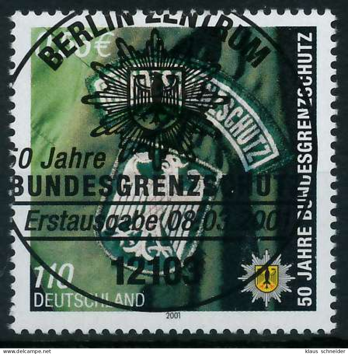 BRD BUND 2001 Nr 2175 ESST Zentrisch Gestempelt X636DBA - Gebruikt