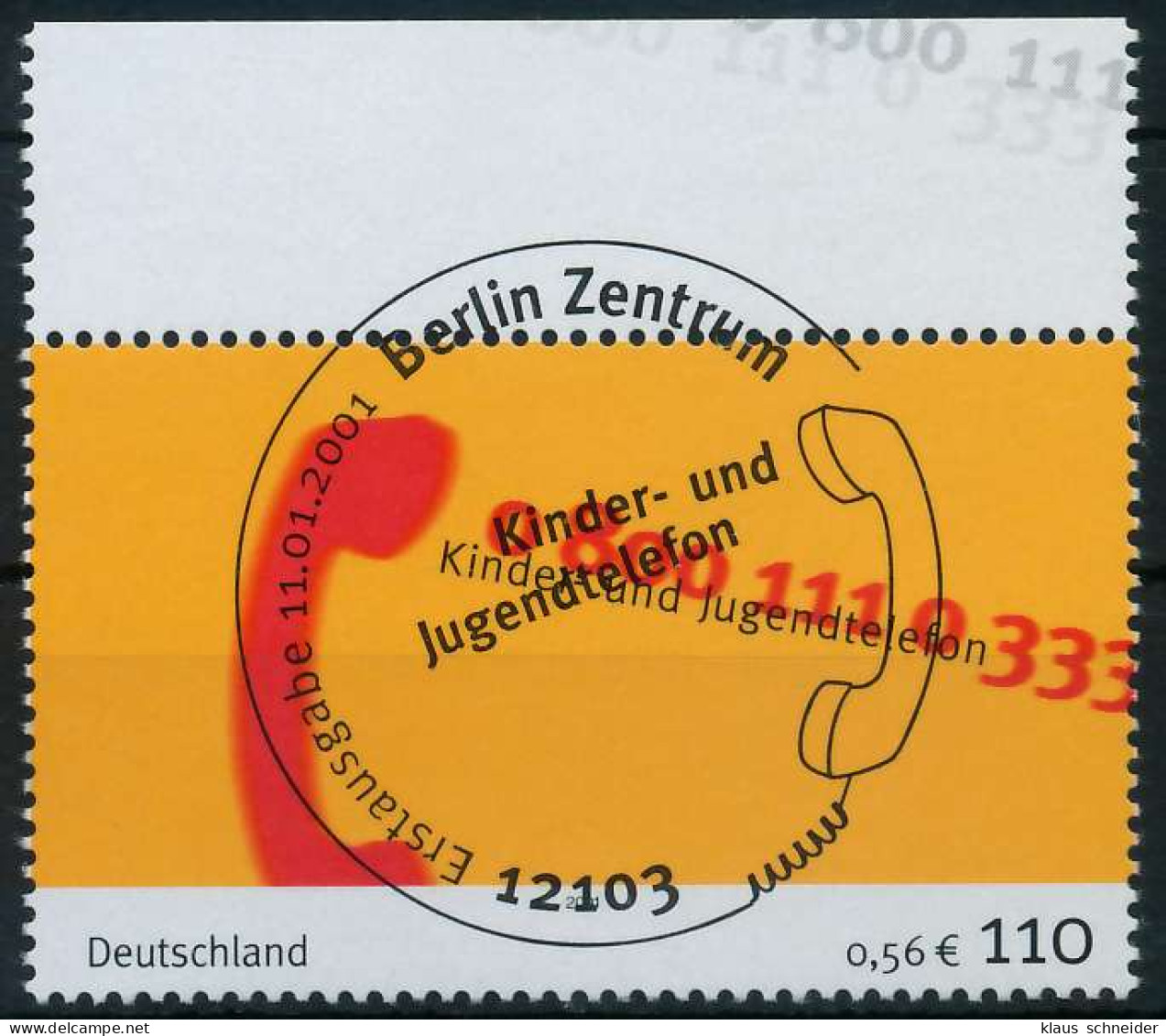 BRD BUND 2001 Nr 2164 ESST Zentrisch Gestempelt X636E5A - Gebraucht