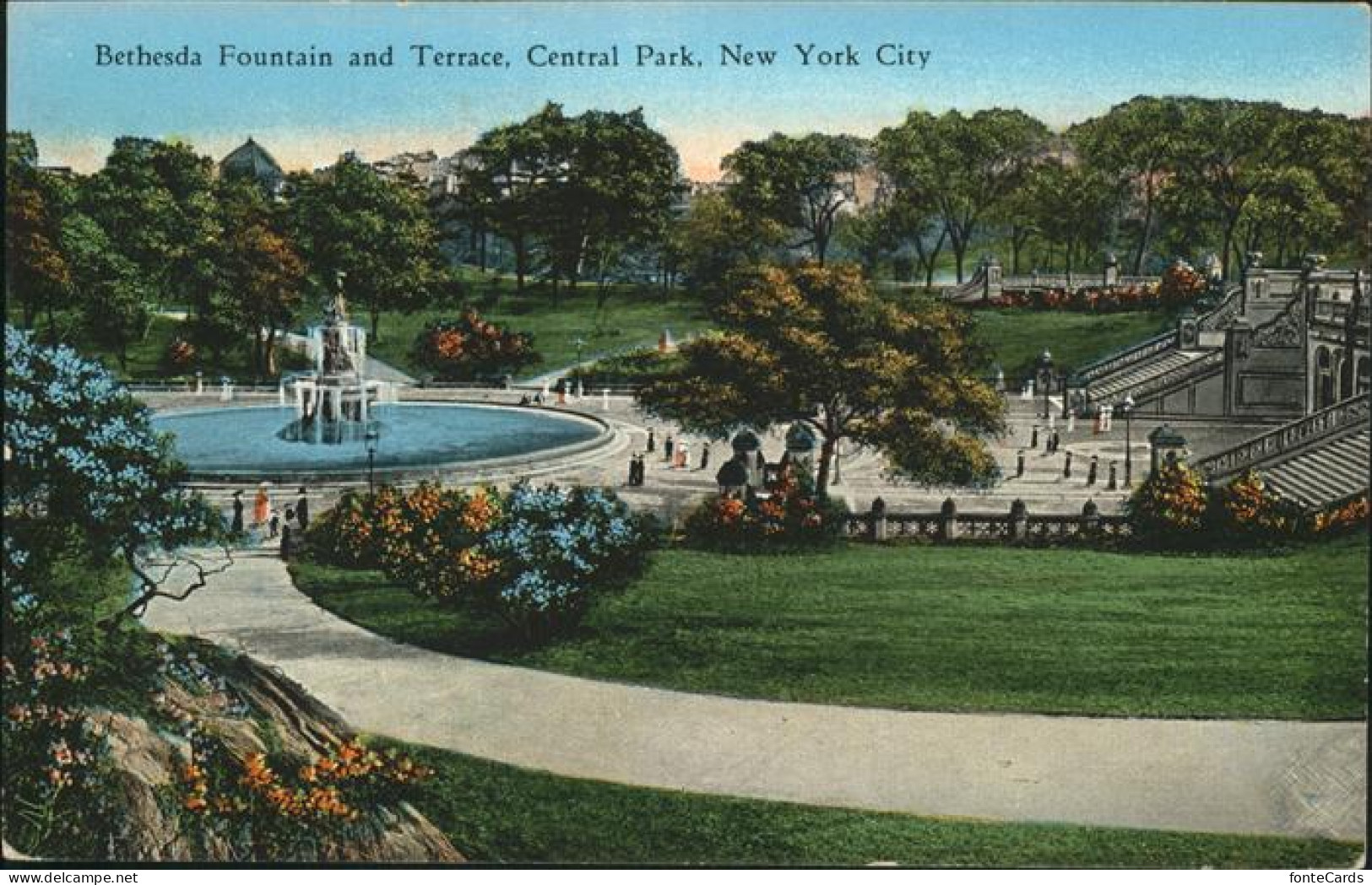 11322288 New_York_City Bethesda Fountain And Terrace Central Park NY - Autres & Non Classés