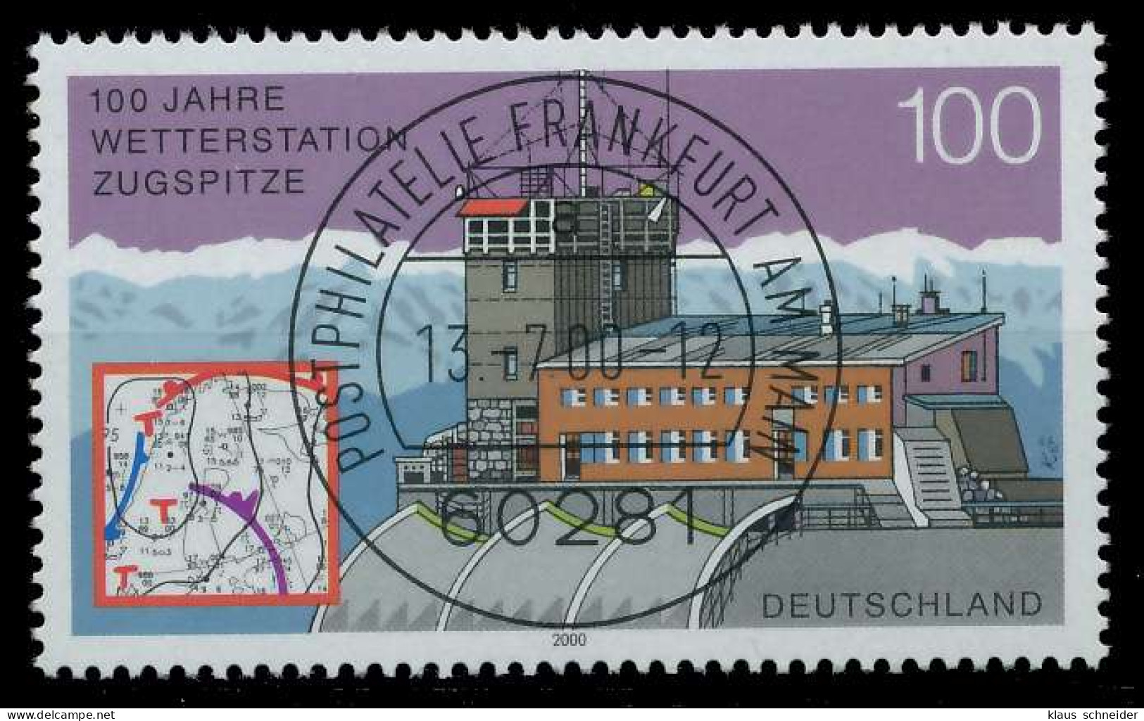 BRD BUND 2000 Nr 2127 Zentrisch Gestempelt X63B052 - Used Stamps