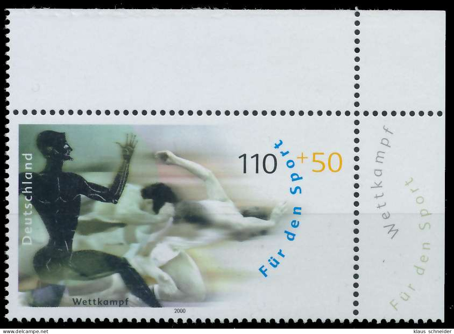 BRD BUND 2000 Nr 2096 Postfrisch ECKE-ORE X63B1FE - Unused Stamps