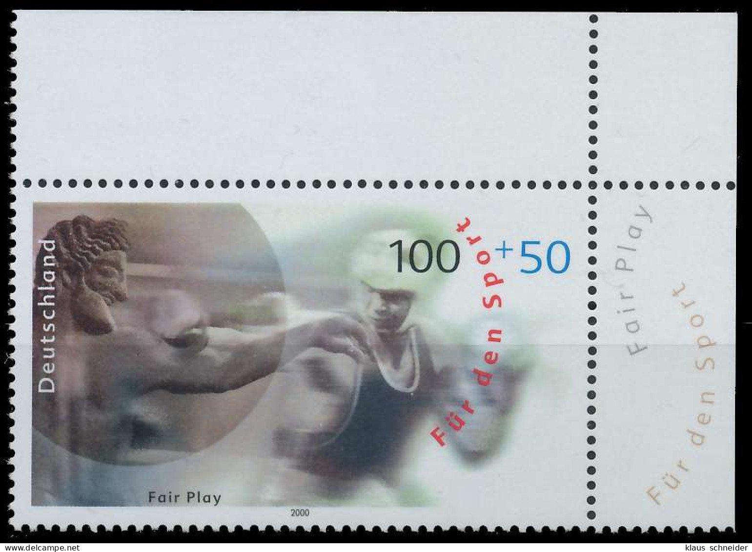 BRD BUND 2000 Nr 2094 Postfrisch ECKE-ORE X63B1F6 - Unused Stamps