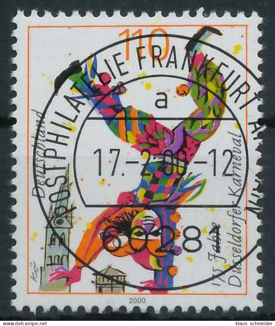 BRD BUND 2000 Nr 2099 Gestempelt X63B27A - Used Stamps