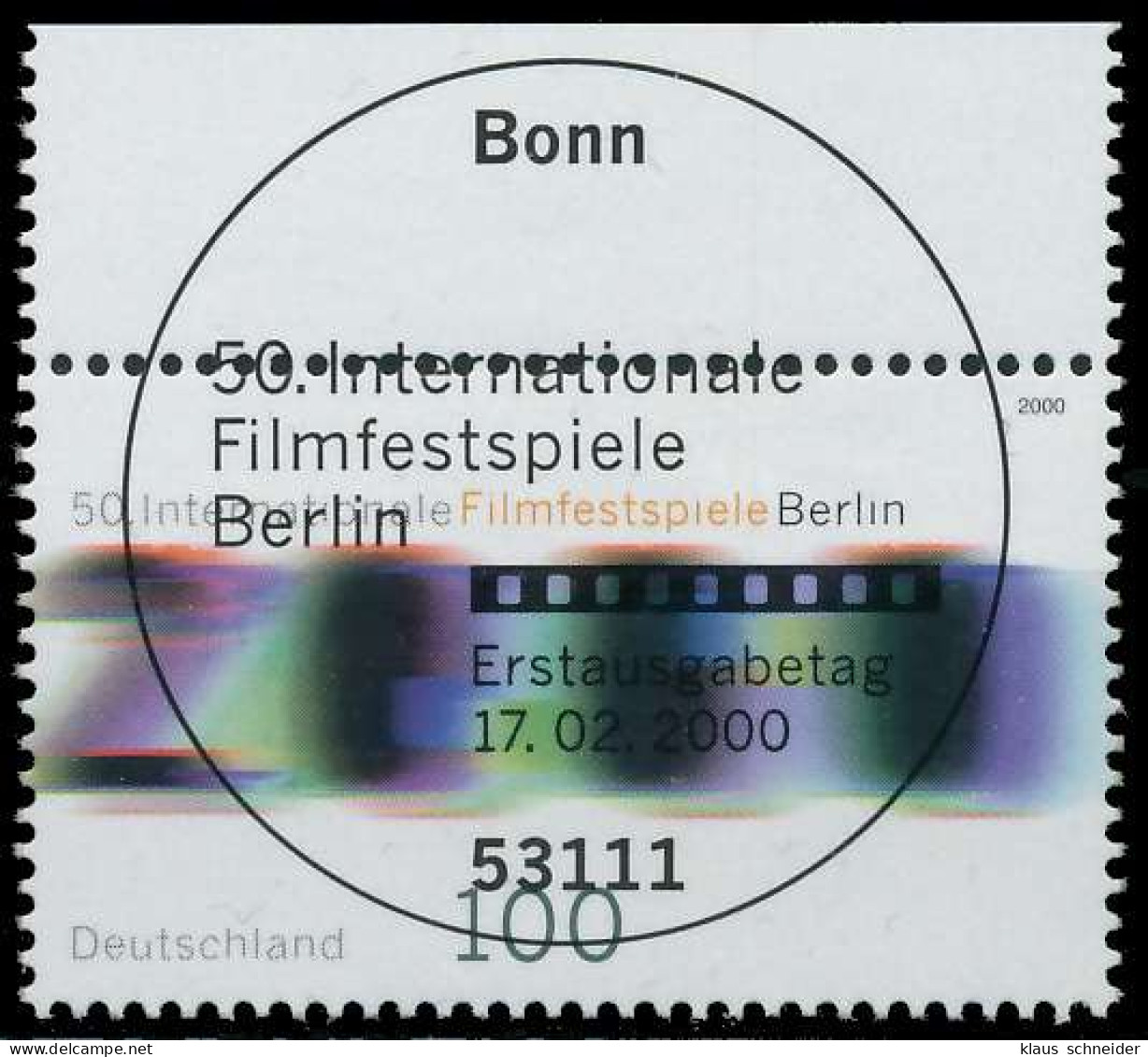 BRD BUND 2000 Nr 2102 ESST Zentrisch Gestempelt X63B2C6 - Used Stamps