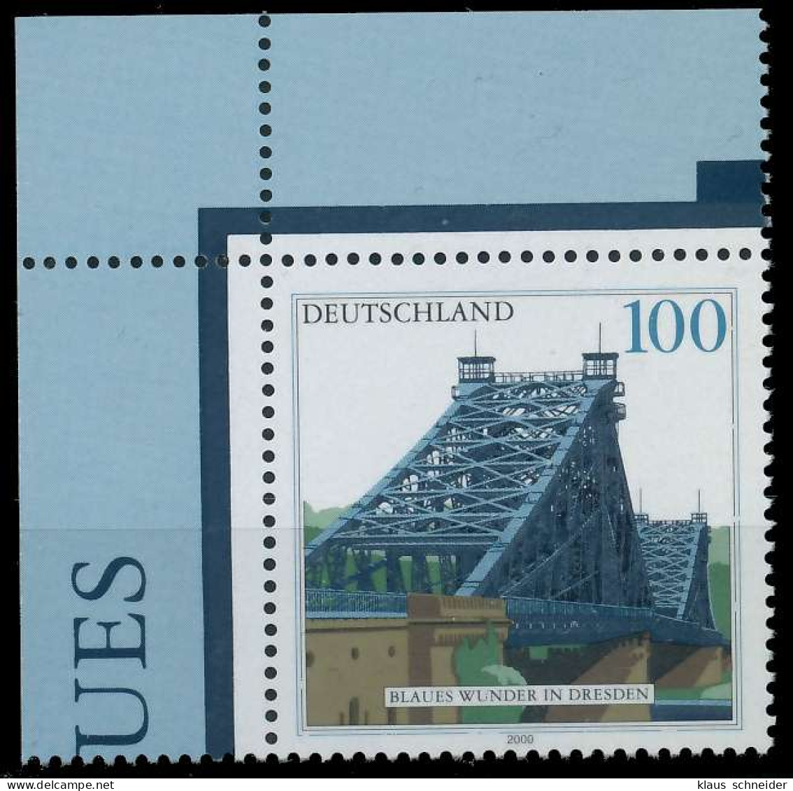 BRD BUND 2000 Nr 2109 Postfrisch ECKE-OLI S272CB2 - Unused Stamps