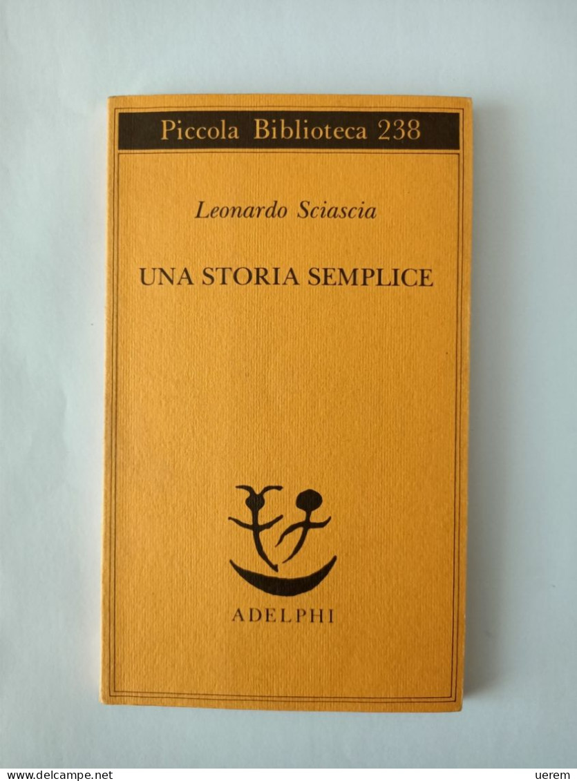 1992 Sciascia Narrativa Adelphi - Alte Bücher