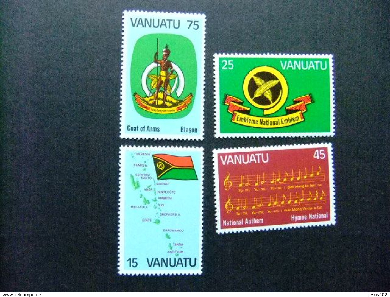 55 VANUATU (ex. Nueva Hebrides) 1995 / ANIVERSARIO De La INDEPENDENCIA / YVERT 631 / 634 MNH - Vanuatu (1980-...)