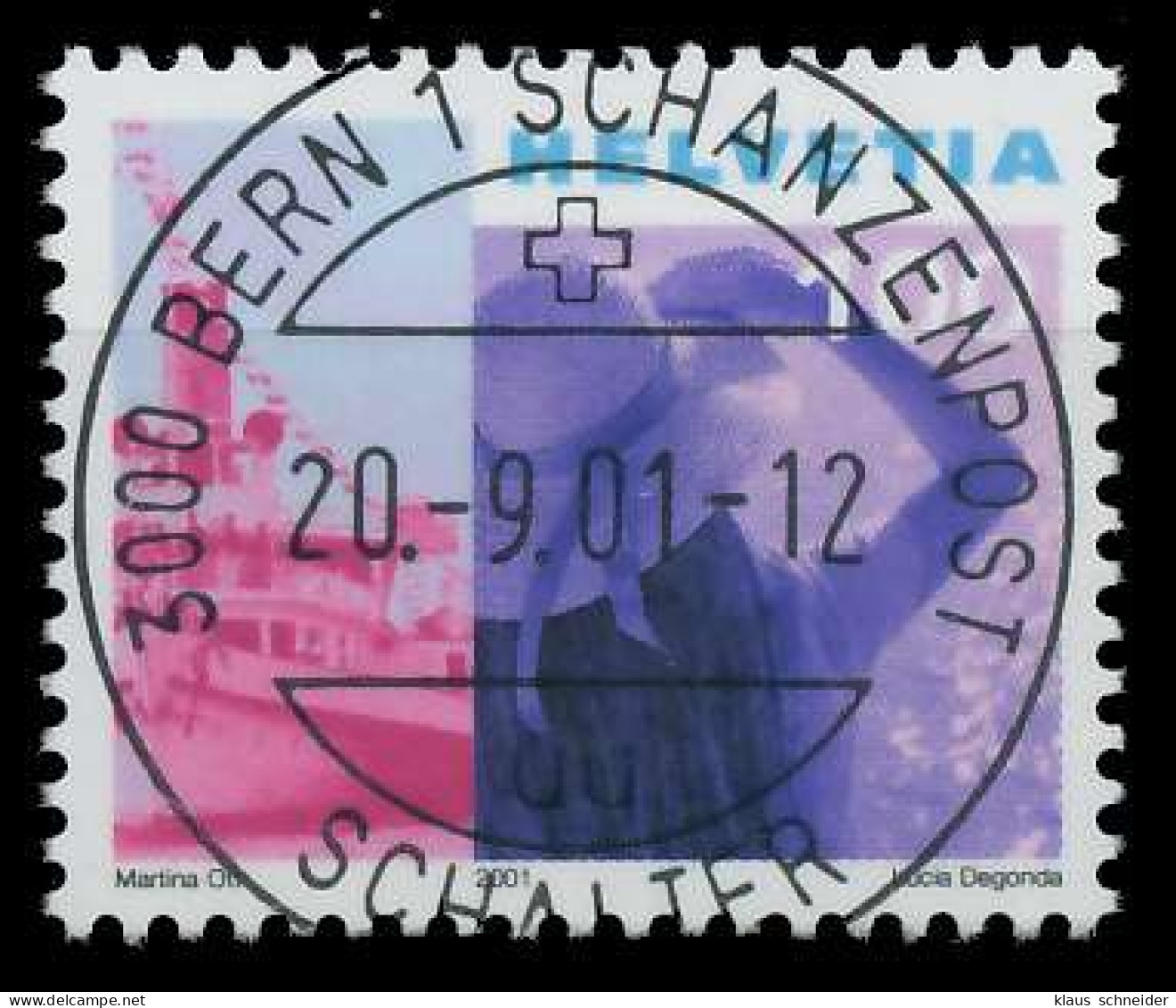 SCHWEIZ 2001 Nr 1770 Zentrisch Gestempelt X64C41E - Usados