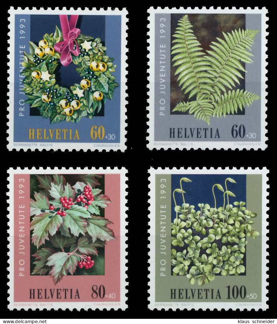 SCHWEIZ PRO JUVENTUTE Nr 1512-1515 Postfrisch X64C54A - Unused Stamps