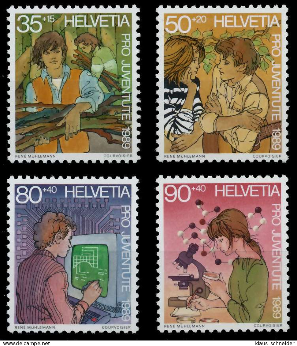 SCHWEIZ PRO JUVENTUTE Nr 1405-1408 Postfrisch X64C55A - Unused Stamps